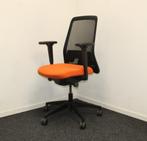 Interstuhl EVERYis1 bureaustoel, Zwarte netweave rug, Oranje, Gebruikt, Oranje, Ophalen of Verzenden, Bureaustoel