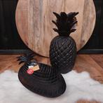 Nieuw schaal ananas goudkleurig, dienblad, borrelschaal