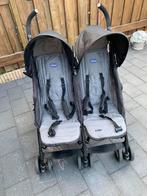 Chicco Echo Tweelingbuggy, Kinderen en Baby's, Kinderwagens en Combinaties, Ophalen of Verzenden, Gebruikt, Duowagen
