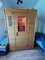 Infrarood sauna 2 personen, Ophalen, Gebruikt, Infrarood, Complete sauna