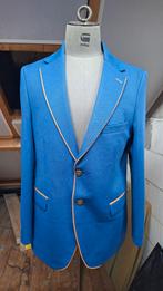 Blauwe blazer maat 54, Ophalen of Verzenden, Zo goed als nieuw, Maat 52/54 (L), Blauw