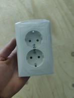 11x Berker Dubbel Stopcontact - Nieuw in verpakking, Doe-het-zelf en Verbouw, Ophalen of Verzenden, Nieuw