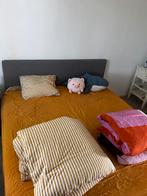boxspring grijs 180x200  - per direct op te halen, Ophalen of Verzenden, Gebruikt, Tweepersoons, 200 cm