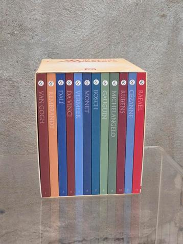 De grootste meesters.12 boekjes over meesterschilders beschikbaar voor biedingen