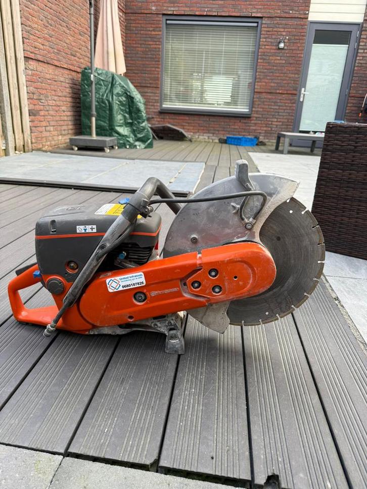 Husqvarna K770 Doorslijpmachine - Zaag, Doe-het-zelf en Verbouw, Gereedschap | Zaagmachines, Gebruikt, Cirkelzaag, 1200 watt of meer