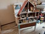 Mooi poppenhuis 116x70x25cm met meubels, Ophalen, Gebruikt, Poppenhuis