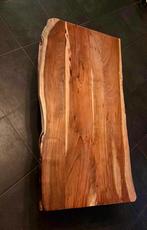 Mango hout tafelblad zgan, Huis en Inrichting, Tafels | Bijzettafels, Ophalen of Verzenden, Zo goed als nieuw, 75 cm of meer, 60 cm of meer