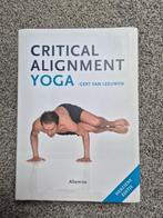 Critical Alignment Yoga - boek, Ophalen of Verzenden, Zo goed als nieuw, Yoga-accessoire