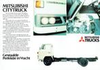 Folder Mitsubishi Citytruck (Canter - ca.1977), Verzenden, Gelezen, Mitsubishi