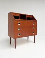 Charmante Deense secretaire cq kaptafel, Huis en Inrichting, Kasten | Secretaires, Gebruikt, Vintage, Ophalen of Verzenden, X