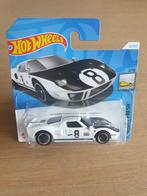 Ford GT-40 kleur Wit/Zwart  Hotwheels, Hobby en Vrije tijd, Modelauto's | Overige schalen, Nieuw, Ophalen of Verzenden, Auto, Hotwheels