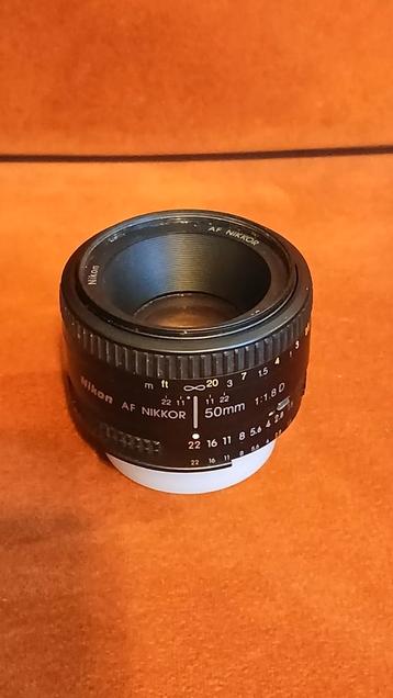 Nikon AF Nikkor 50mm 1:1.8D Lens beschikbaar voor biedingen