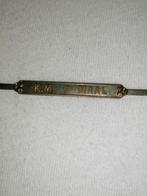 KNIL medaille gesp K.M.1 maal, Antiek en Kunst, Ophalen of Verzenden
