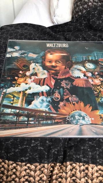 Waltzburg gesigneerde vinyl LP Cut the wire 