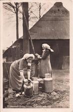 Brabants Dorpsleven 24 Breda Schuur Waterput melkbussen, Verzamelen, Ansichtkaarten | Nederland, Verzenden, 1940 tot 1960, Gelopen