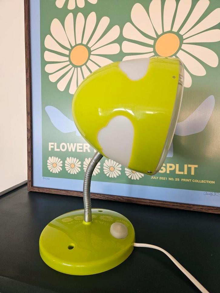 Vintage ikea retro skoijg wolkenlamp lamp jaren 90 space age, Huis en Inrichting, Lampen | Tafellampen, Zo goed als nieuw, Minder dan 50 cm