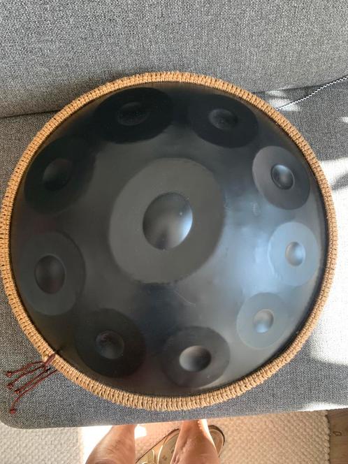 Prachtige handpan (zwart) met draagtas, Muziek en Instrumenten, Percussie, Nieuw, Overige soorten, Ophalen of Verzenden