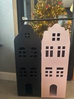 Houten Grachtenpanden HEMA - poppenhuis, Ophalen, Zo goed als nieuw