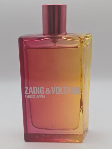 Zadig and Voltaire This Is Love femme EDP 100ML Discontinued beschikbaar voor biedingen
