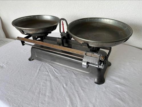 Oude Antieke Krups Weegschaal D.R.G.M. Balansweegschaal 1900, Antiek en Kunst, Antiek | Gereedschap en Instrumenten, Ophalen of Verzenden