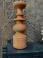 Robuuste oude baluster sober sleets imperfect india oosters, Antiek en Kunst, Ophalen of Verzenden
