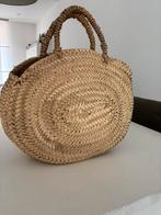 Rieten handtas, Verzenden, Zo goed als nieuw, Beige, Overige materialen