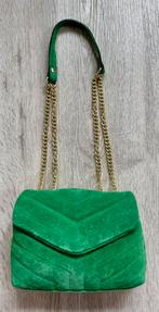 Clutch, klein tasje , groen., Sieraden, Tassen en Uiterlijk, Tassen | Damestassen, Ophalen of Verzenden, Zo goed als nieuw, Groen