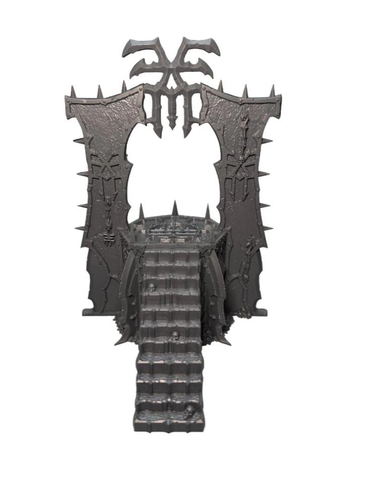 Warhammer Age of Sigmar Blsde of Khorne Skull Altar, Hobby en Vrije tijd, Wargaming, Zo goed als nieuw, Warhammer, Ophalen of Verzenden