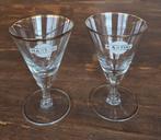 2 Vintage Martini glazen, Antiek en Kunst, Ophalen of Verzenden