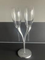 Moet & Chandon set champagneglazen (ontwerp Philippe di Meo), Ophalen of Verzenden, Zo goed als nieuw, Overige typen