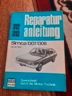 lOude handleiding Simca 1307/1308, Auto diversen, Ophalen of Verzenden