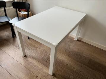 Eettafel wit IKEA LANEBERG 130x80