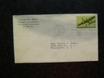 USA luchtpost FDC  C26 met zegel p411 uit 1944, Ophalen of Verzenden, Envelop