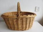 Grote boodschappenmand van wilgenteen (rieten), Huis en Inrichting, Woonaccessoires | Schalen en Manden, Mand, Ophalen of Verzenden