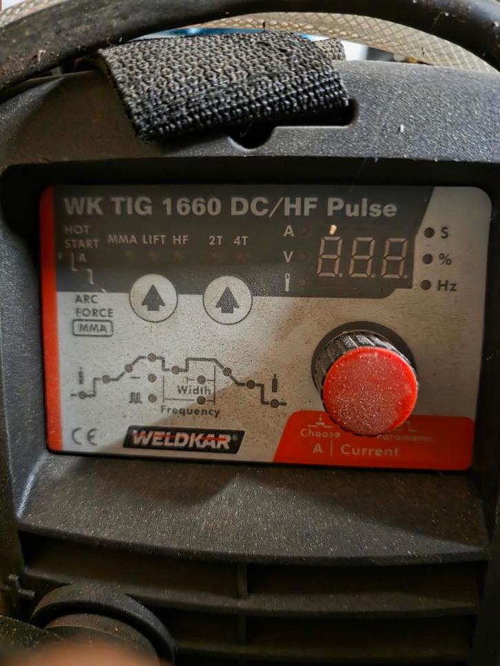 TIG lasapparaat, Doe-het-zelf en Verbouw, Gereedschap | Lasapparaten, Gebruikt, Tig, 150 tot 250 ampère, Ophalen