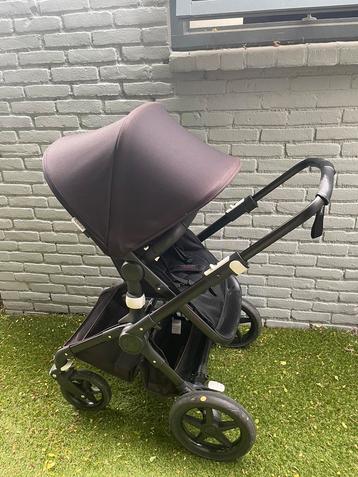 Bugaboo fox 5 zwart incl voetenzak en reiswieg beschikbaar voor biedingen