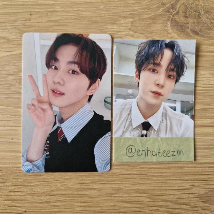 Enhypen Jungwon Hakanai photocard, Verzamelen, Muziek, Artiesten en Beroemdheden, Zo goed als nieuw, Foto of Kaart, Verzenden