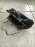 avondtas galatas kersttas zwart met knipsluiting + ketting, Ophalen of Verzenden, Nieuw, Zwart, Handtas