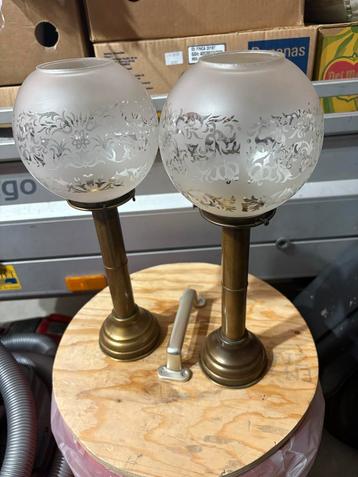 Vintage Tafellampen Set beschikbaar voor biedingen