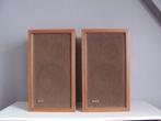 SONY klassiek houten speakers 50x30x25 cm met goed geluid, Audio, Tv en Foto, Luidsprekers, Ophalen, Zo goed als nieuw, Front, Rear of Stereo speakers