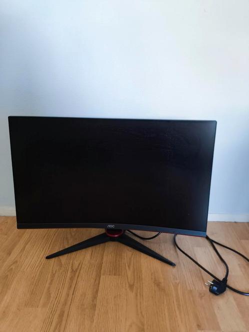 AOC Gaming Monitor – C27G2ZE/BK – 27 inch Curved, Computers en Software, Monitoren, Gebruikt, 101 t/m 150 Hz, DisplayPort, HDMI