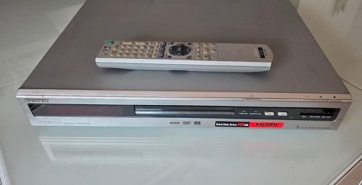 Sony RDR-HX1010 DVD/HDD Recorder met 400 GB Opslagcapaciteit, Audio, Tv en Foto, Home Cinema-sets, Gebruikt, Dvd-speler, 5.1-systeem
