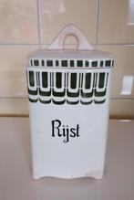 Société Céramique voorraadpot rijst pot met deksel brocante, Ophalen of Verzenden