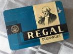 Blikken sigarendoos van Regal Deliaantjes, Verzamelen, Blikken, Ophalen of Verzenden, Zo goed als nieuw, Overige, Overige merken