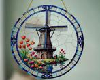 Raamhanger Molen met gekleurde tulpen, Ophalen of Verzenden, Nieuw