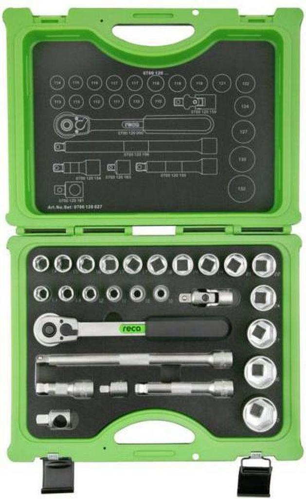 ZGAN Reca doppenset 27 delig, Auto diversen, Autogereedschap, Zo goed als nieuw, Ophalen of Verzenden
