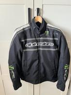 Alpinestars zwarte moter jas monster energy maat m, Motoren, Kleding | Motorkleding, Ophalen of Verzenden, Tweedehands, Jas | textiel