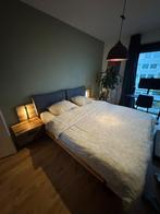 Bedframe XL 220x200, Ophalen, Overige kleuren, Tweepersoons, Zo goed als nieuw