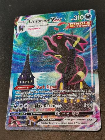Pokémon - Umbreon 215 Evolving Skies - Engels beschikbaar voor biedingen