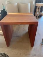 Kersen (massief) bijzet tafel, Ophalen, Minder dan 45 cm, Minder dan 55 cm, Vierkant